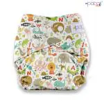POPOK Reusable Cloth Diaper pack of 1 with 1 insert, Size L (6 months-3yrs)