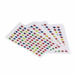 ECLET Decorative Multicolor Star Shaped Sticker Labels