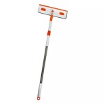 TALLIN 2 in 1 Shower Squeegee Wiper with 132CM Extension Pole Window Squeegee Cleaner Brush