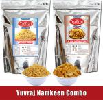 Yuvraj Bikaneri Bhujia sev or navratan Mixture (400 gm x 2 )
