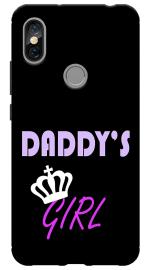 Mobiera Daddys Girl Quote Printed Back Cover Case For Redmi Y2
