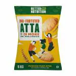 Better Nutrition Biofortified Atta 100% Whole Wheat Flour | High in Iron, Zinc & Protein | NO Additives | Natural (5 KG)
