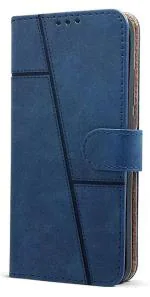 Champion Cover Case for Realme30 (Stitched Leather Finish | Magnetic Closure | Inner TPU | Foldable Stand | Wallet Card Slots |