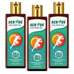 ACHOO Pain Oil 100ml (Pack of 3) for Joint, Muscle & Body Pain, Arthritis related Pain