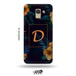 Tweakymod Printed Floral D Back Cover For Samsung J6, ON 6