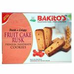 BAKITO'S Handmade Premium Wheat Grain Fruit Cake Rusk, 300 Grams