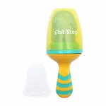 st Step 2 In 1 Pop Fruit And Food Nibbler And Feeder - Yellow