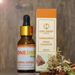 ONEDROP NATURAL Sandalwood Essential Oil 20 ML Diffuser Aroma Oil Diffuser for Home Fragrance Oil