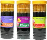 Arovedika Guggal and Mogra and Lavender Scented Incense Sticks - 1300 g (pack of 3)
