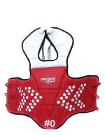 Prospo Taekwondo Chest Protector (Reversible)/ Solid Padded Chest Guard/Body Protector for Kung fu/MMA/Kickboxing/JUIJUTSU/Judo/WHUSHU (Size 0)