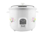 Easy RC1.8 700-W 1.8 Liter Electric Rice Cooker with 2 Aluminium Bowls & 2 Year Warranty (White)