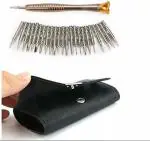 Kezona Metal 25 In-1 Portable Pocket Screw Driver Mobile Repairing Tool Kit Precision Screwdriver Set (Pack Of 25)