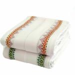 Danish Handloom Cotton 210 Gsm Bath Gamcha Set (Pack Of 2)