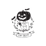 SIMPLY INKED Stay Creepy Temporary Tattoo, Designer Tattoo for all (Stay Creepy? Tattoo) Pack of 2