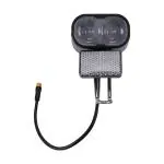 EMotorad Photon LED Headlight with Built-in Horn- Illuminate and Stay Visible with 70 LUX Brightness