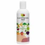Urba Vegetable & Fruit Wash I 500 ml I 100% Natural Action, Removes Pesticides & 99.9% Germs