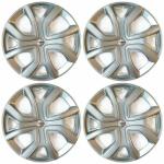 PRIGAN ALTROZ Silver (Size 14 Inch) Wheel Cover/Wheel Cap Universal Model for TATA ALTROZ (Set of 4 Pcs) Model -Altroz Silver 14