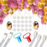 Party Propz Multicolor Foil Balloon Decoration Arch, Decorating Strip Kit (Set Of 29)