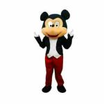 COSTUME KING Cartoon Mascot Costume For Theme Birthday Party & Events | Adults | (Full Size Adults MICKY MOUSE- Multicolor)