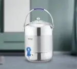 Mintage Stainless Steel Water Pot/Container/Matka/Tank (10 ltr)