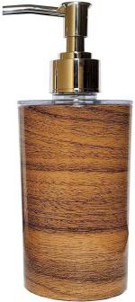 Mobone Brown Plastic Soap Dispenser Bottle Set With Pump For Handwash