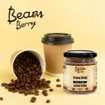 Beans Berry Coffee 50 GM Freeze Dried Flavored Coffee - Instant Coffee Powder| Glass Jar with Freeze Dried Flavor | No Added Sugar | Pack of 1 Jar | Delight & Delicious