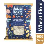 Nature's Quest Wheat Flour 9000 Gms | Wheat Atta