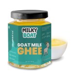 HEALTHERA NUTRA'S MILKY BOAT GOAT MILK GHEE | 100% PURE & NATURAL | HAND MADE | 250 ML