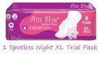 Am She Ultra 6 XL Napkins with Gel Lock Technology, Women Sanitary Pad