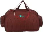FEDRA Red Polyester Strolley Duffel Bag - 60 L