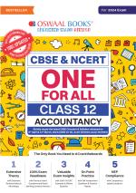 Oswaal CBSE & NCERT One for All Class 12 Accountancy (For 2024 Exam)_oswaal books