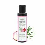 Novrux Onion and Rosemary Hair Oil | Pure Natural Ayurvedic Hair Oil with Plant Based Ingredients | Hair Oil for Healthy Hairs | Suitable for All Hair Types - 100 ML