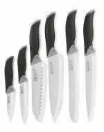 NAALSA KUTZ 6pc Steel High-Carbon Professional Kitchen Knife Set with Non-Slip Handle PP&TPR