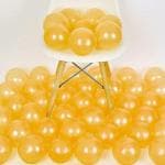 SPECIALYOU.IN Birthday Gold Metallic Balloon | 12 Inch Latex Balloons with Shiny Surface for Birthday | Anniversary | Wedding | Baby Shower Party Decoration In Combo Pack Of 50, (Gold)