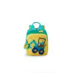 American Tourister Yoodle 3.0, 8.5 Liters Volume Kids Backpack with Spacious Interiors for Girls and Boys - Yellow/Green