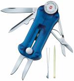 Victorinox 0.7052.T2 Golf Tool Swiss Army Knife (Translucent Blue)