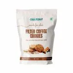 Chai Point Filter Coffee Cookies (210 g) | Guilt Free Cookies | Healthy Snacks | Made with Whole Wheat & Oats | 100% Vegetarian, No Preservatives, Filled with Super Seeds | CHAIPOINT