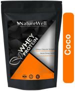 Naturewell Protein Plus Body Building Gym Supplement Whey Protein Powder - Cocoa, 300 Gram