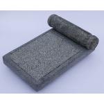 Naksha Portable Ammikallu or Grindstones Hand Grinder 12 X 8 Inches, Medium Size