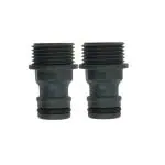 Divine Tree 1/2 Inch Male Threaded Tap Connector Male Watering Fittings For Threaded Faucet Adapter Quick Connector For Garden Hose Pipe And Garden Nozzle Pack Of 2