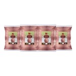 Changezi's Kala Loon Powder Black Salt Powder / Kala Namak An Essential and Flavorful Salt for Your Cooking Needs / Sulemani Kala Namak Powder Rich in Minerals, Vitamins | Sanchal Loon-1900GM*4Pack