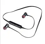MZ Quality TAlk Grey Portable Wireless Magnetic Lock Earphone