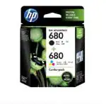 HP 680 Combo Ink cartridges - 1 Black + 1 Color