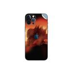 GADGETSWRAP Printed Vinyl Skin Sticker for Apple iPhone 12 Pro - Godzilla