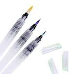 FRKB 3 Sizes Water Brush Pen for Watercolor Calligraphy Drawing Tool Marker