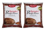 Manna Sprouted Ragi Flour, 2kg | 100% Natural Sprouted Finger Millet Flour | Nachni Atta