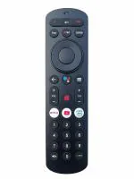 Crystonics Remote Control (Without Voice Function) Compatible for Airtel XStream Box Airtel Xstream Remote Controller (Black)