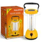 Halonix Yellow Plastic LED Rechargeable Solar Emergency Light