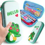 Zest 4 Toyz Pencil Case for Kids Pen Pencil Pouch Holder Stationery Box Large Capacity Storage