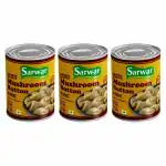 Sawar Button Mushroom 800 Gram(Pack of 3)